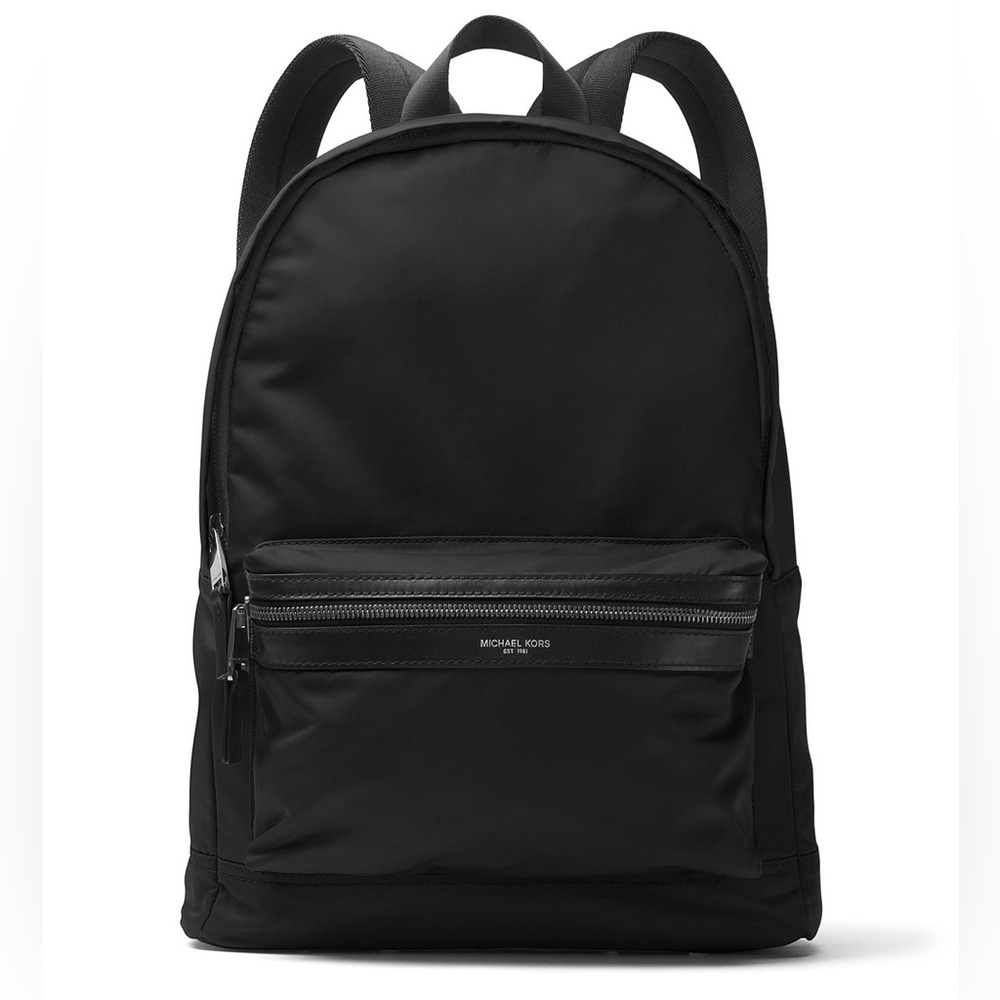 Michael Kors Kent Backpack in Black Nylon